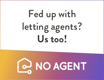 Fed up with lettings agents?​ No Agent​ brings a fair service for both landlords and tenants 